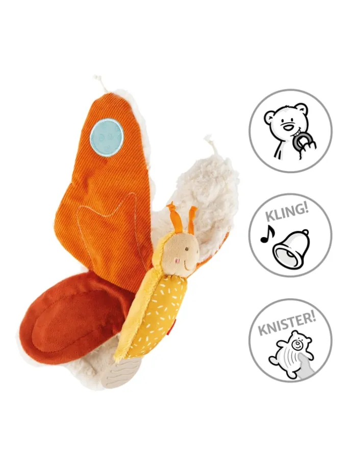 Aktiv Schmetterling Baby Activity Toys in orange