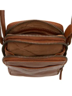 Alesund Handytasche Leder 11 cm in cognac