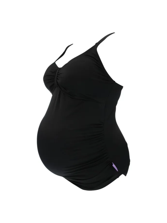 AMANDA_schwarz Umstandsbademode Umstandstankini