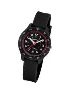 Analog-Armbanduhr Calypso Junior schwarz