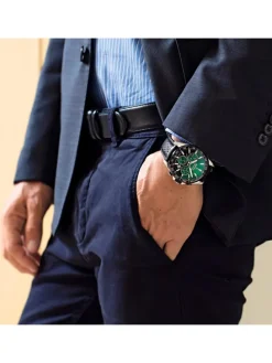 Analog-Armbanduhr Festina Timeless Chronograph schwarz groß (ca. 45mm)