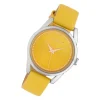 Analog-Armbanduhr Oozoo JR gelb mittel (ca. 32mm)