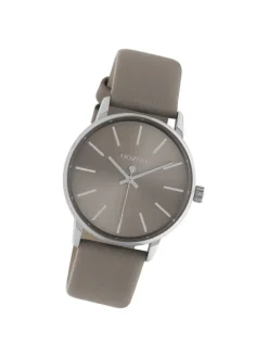 Analog-Armbanduhr Oozoo Timepieces braun mittel (ca. 36mm)