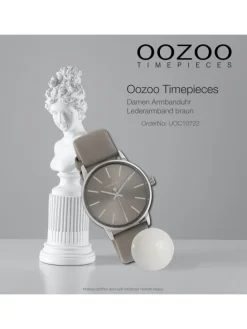 Analog-Armbanduhr Oozoo Timepieces braun mittel (ca. 36mm)