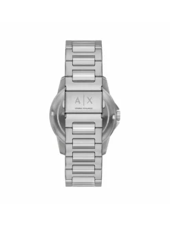 Analoguhr für Herren in silber