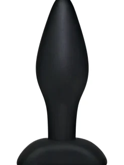 Analplug "Black Velvets Small Plug" in Schwarz - (L)9 cm