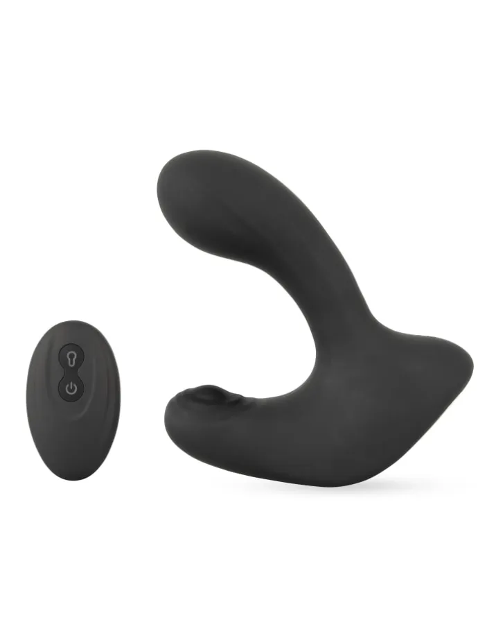 Analplug RC B-Plug with 3 functions in schwarz