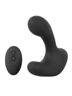 Analplug RC B-Plug with 3 functions in schwarz