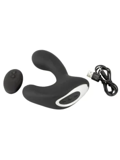 Analplug RC B-Plug with 3 functions in schwarz