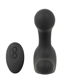 Analplug RC B-Plug with 3 functions in schwarz