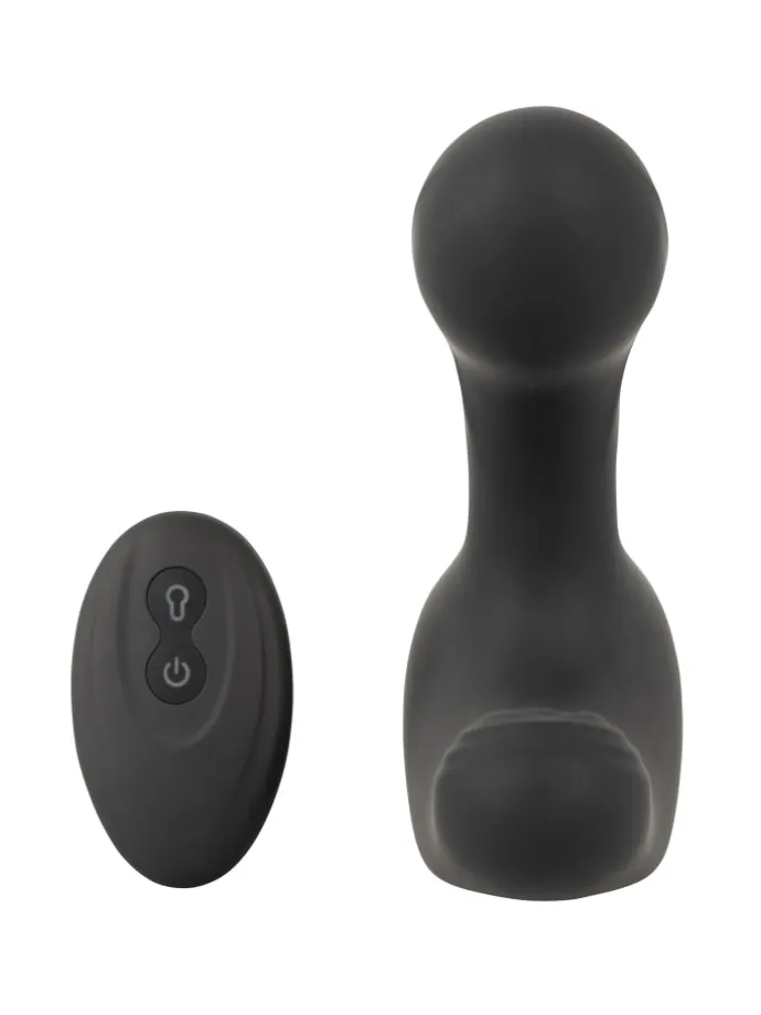 Analplug RC B-Plug with 3 functions in schwarz