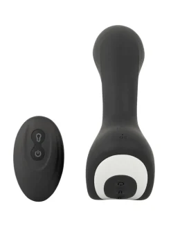 Analplug RC B-Plug with 3 functions in schwarz
