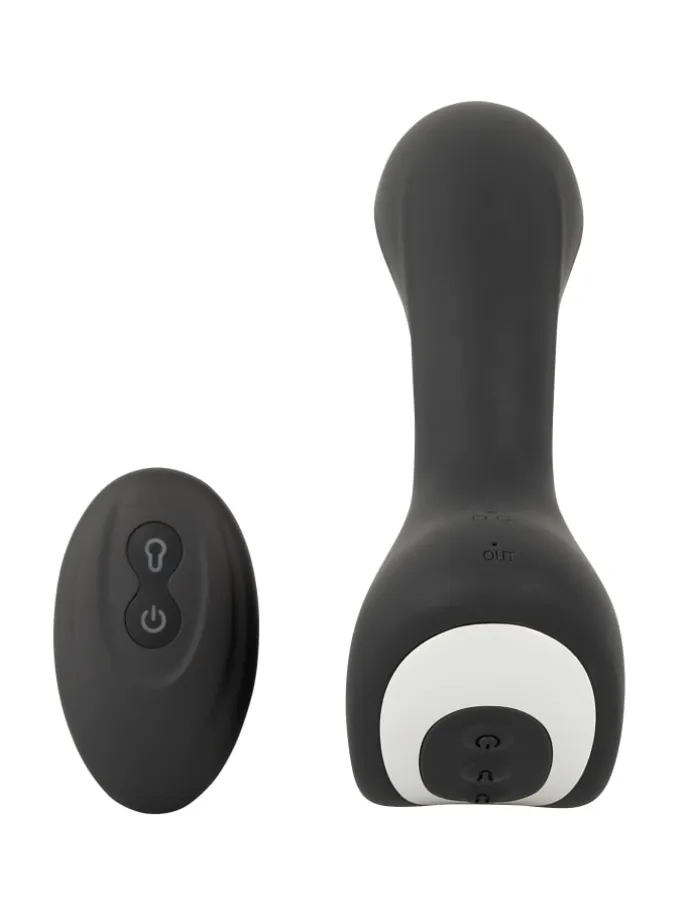 Analplug RC B-Plug with 3 functions in schwarz
