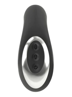 Analplug RC B-Plug with 3 functions in schwarz