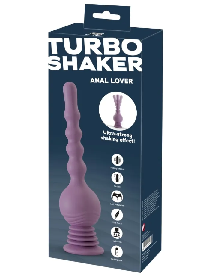 Analvibrator Turbo Shaker Anal Lover in lila