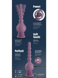 Analvibrator Turbo Shaker Anal Lover in lila