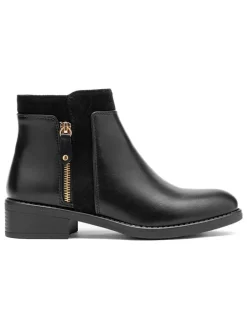 Ankle-Boots in Schwarz