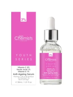 Anti-Ageing - Vitamin C 3%, Ferulasäure 1%, Vitamin E 1% 30ml
