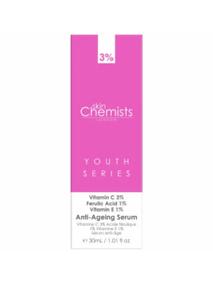 Anti-Ageing - Vitamin C 3%, Ferulasäure 1%, Vitamin E 1% 30ml