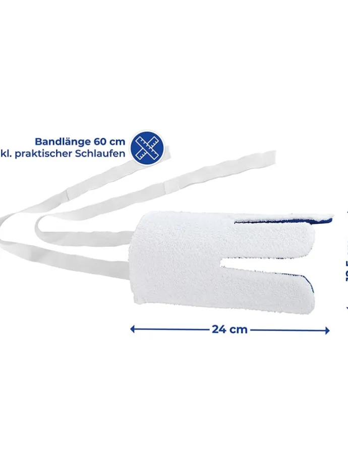 Anziehhilfe für Socken in Weiß - (L)24 x (B)12,5 cm