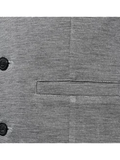 Anzugweste in dark grey