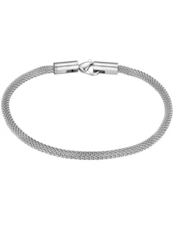 Armband aus Edelstahl in silber