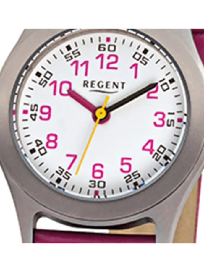 Armbanduhr Regent Kinderuhren pink klein (ca. 26mm)