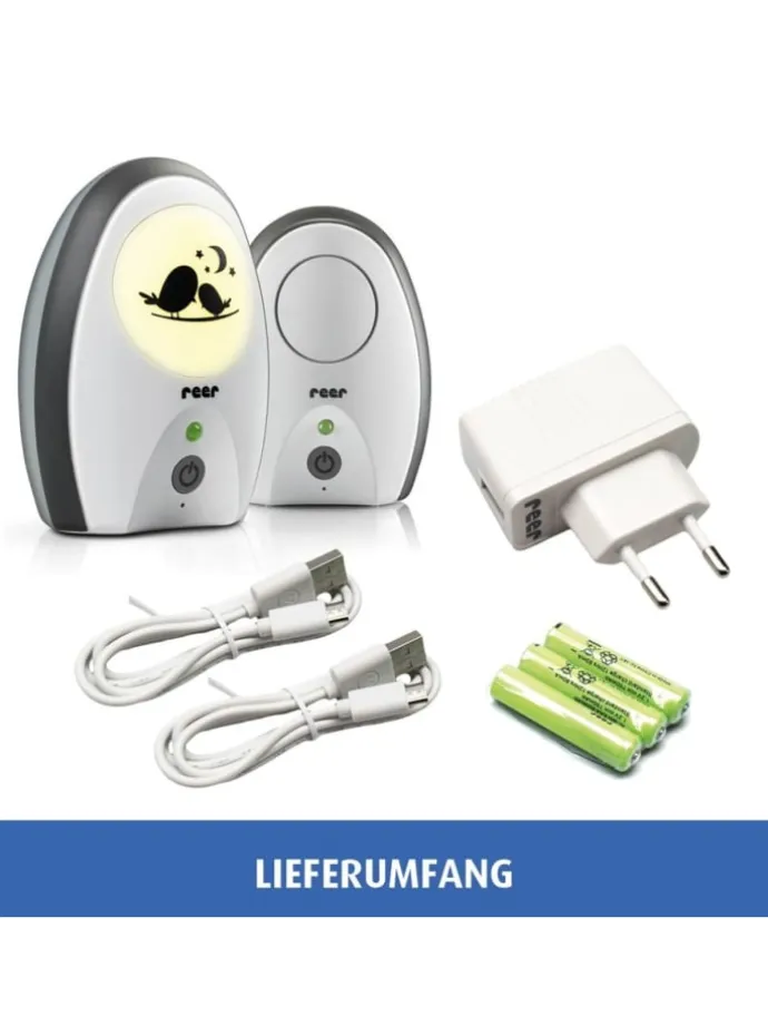 Audio Babyphone Rigi Digital in Weiß ab 0 Monate