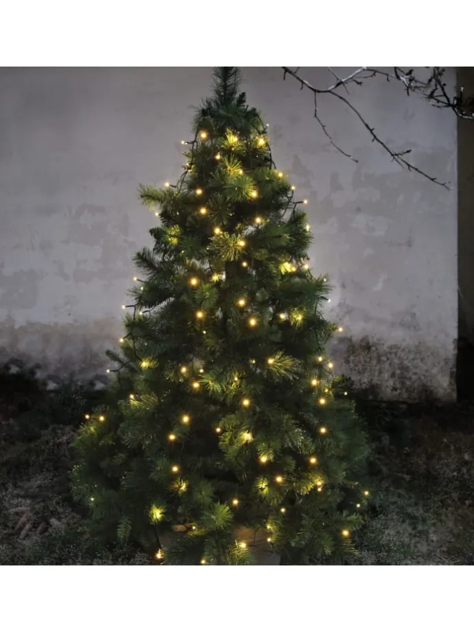 Außen Lichterkette Marten in Schwarz