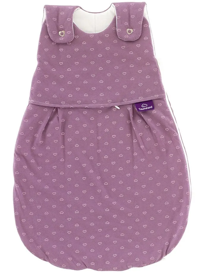 Außenschlafsack "Heartsome" in Lila - 2,5 TOG