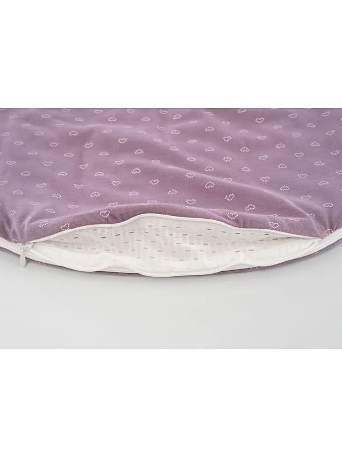 Außenschlafsack "Heartsome" in Lila - 2,5 TOG