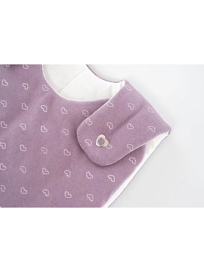 Außenschlafsack "Heartsome" in Lila - 2,5 TOG