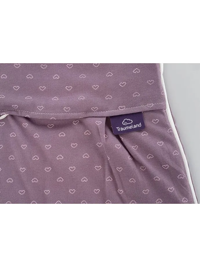 Außenschlafsack "Heartsome" in Lila - 2,5 TOG