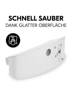 Aufbewahrungsbox für Hochstuhl Rückenlehne in weiss