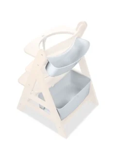 Aufbewahrungsboxen für Hochstuhl - 2er Set in weiss