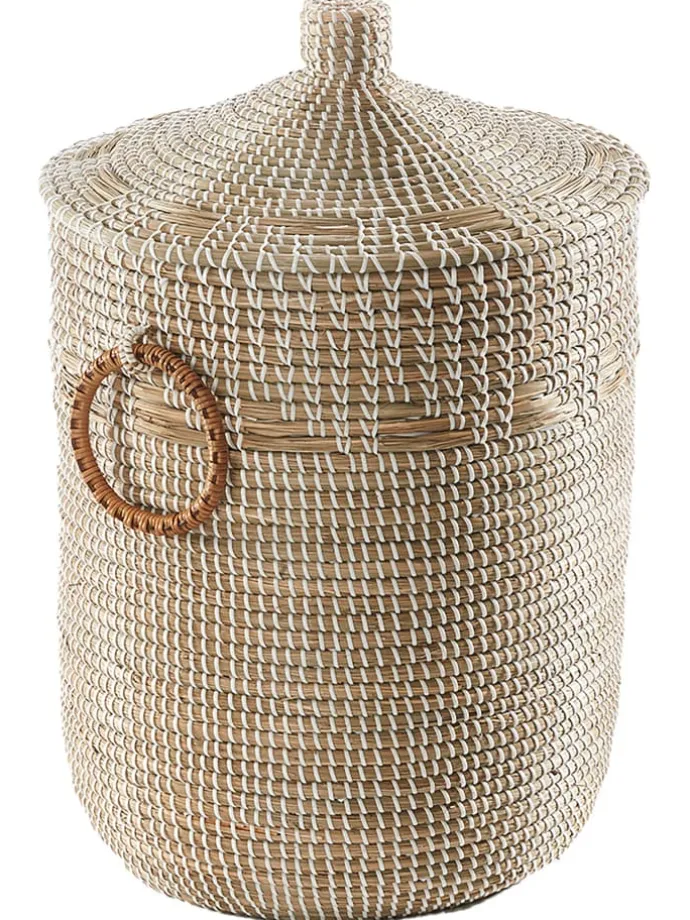 Aufbewahrungskorb WOMAWHITE in Beige