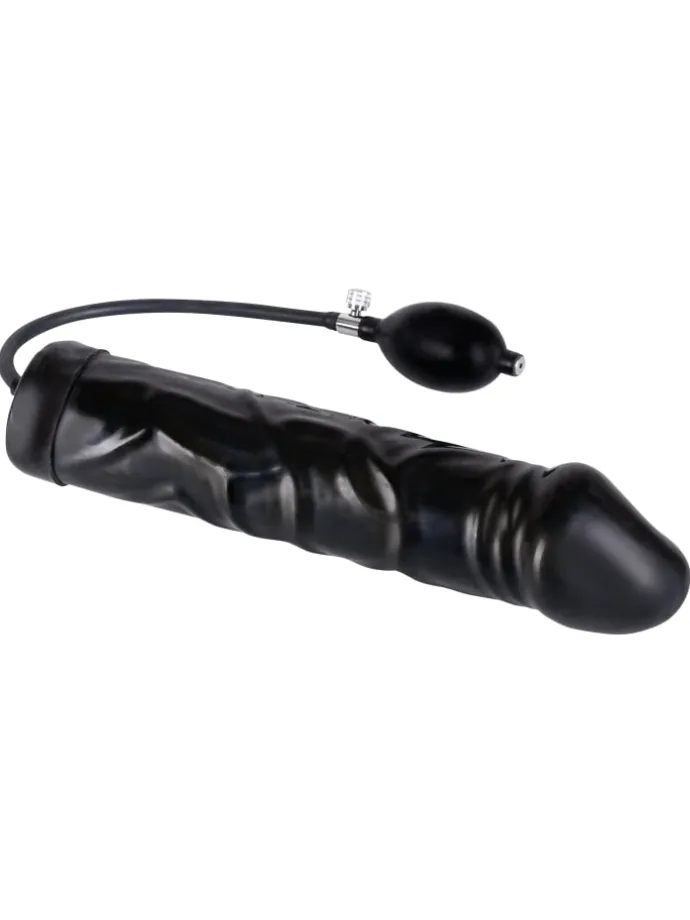 Aufblasbarer Dildo Giant Latex Balloon in schwarz