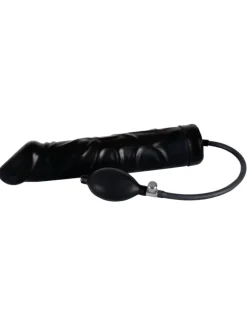 Aufblasbarer Dildo Giant Latex Balloon in schwarz