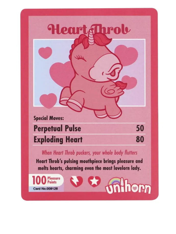 Auflegevibrator Heart Throb in rosa