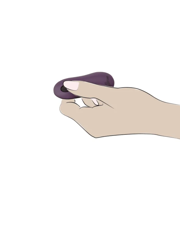 Auflegevibrator Panty Vibrator in lila