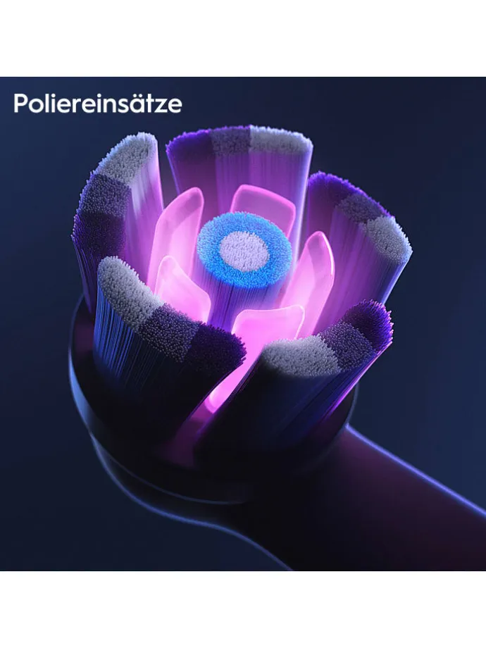 Aufsteckbürsten "iO - Strahlendes Weiß" in Weiß (6er-Pack)