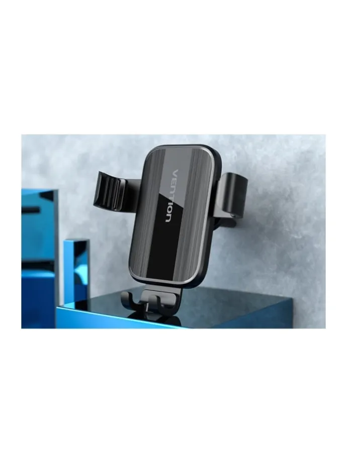 Automatischer Autotelefonhalter Handyhalterung mit Clip schwarz