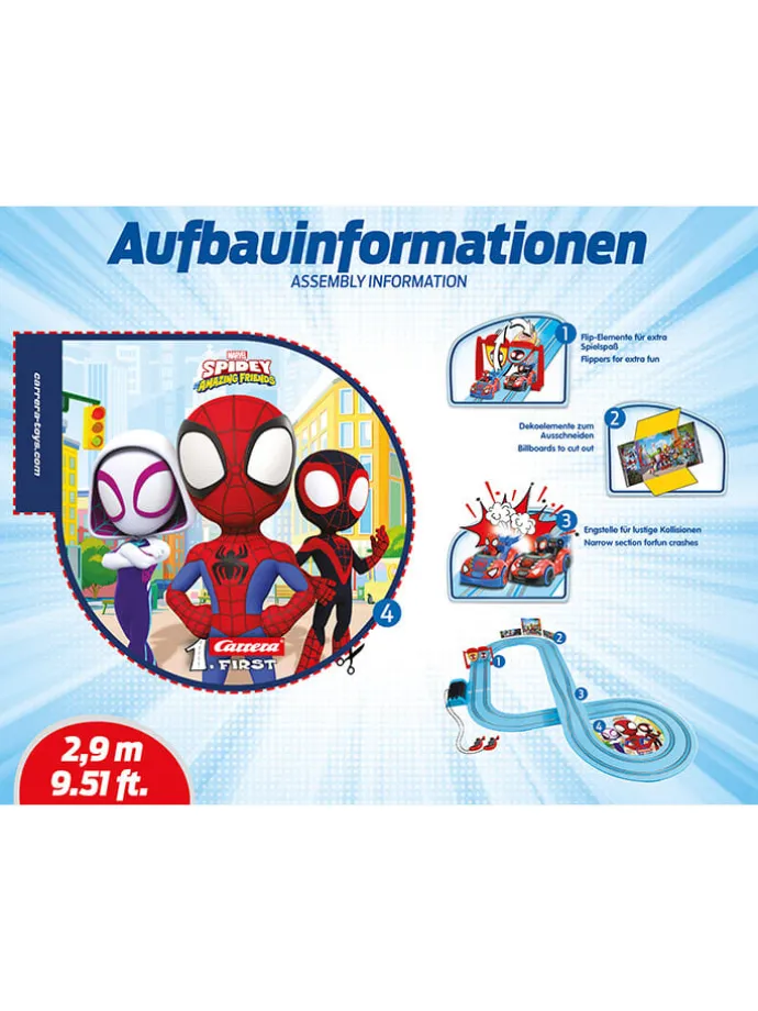 Autorennbahn "Spidey - Go Spidey Go!" - ab 3 Jahren