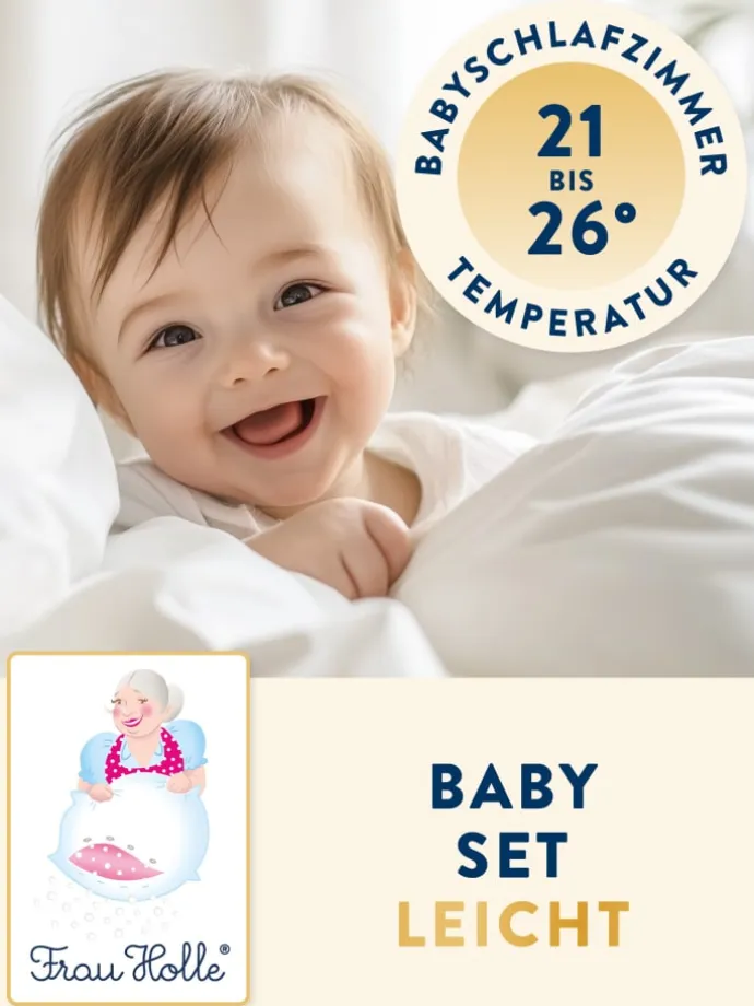 BABY Babyset ''LEICHT'' in Naturweiß