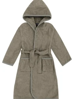 Baby Bademantel aus Bio-Baumwolle Ljubljana in Beige