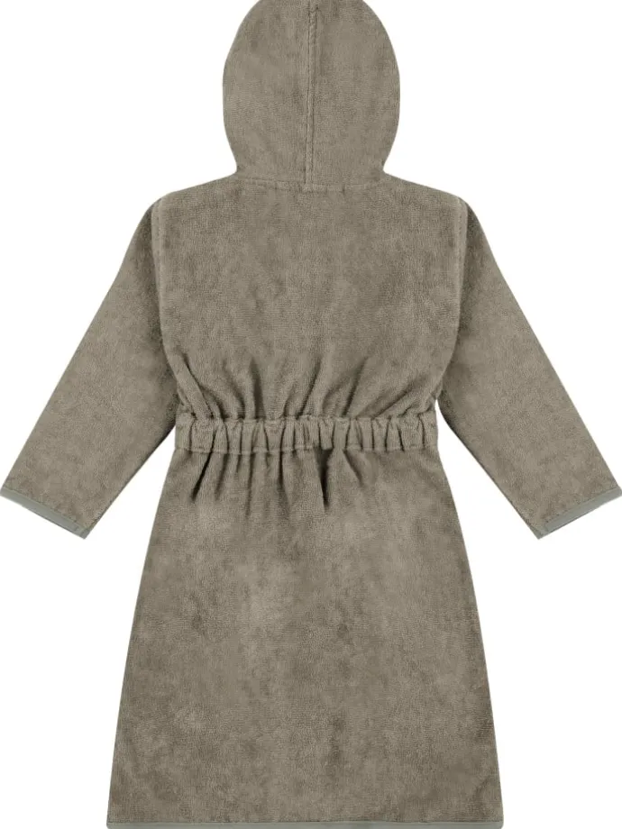 Baby Bademantel aus Bio-Baumwolle Ljubljana in Beige