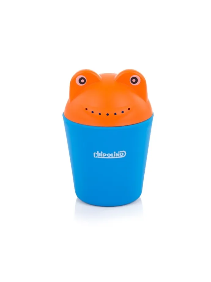 Baby Badetasse Froggy in blau