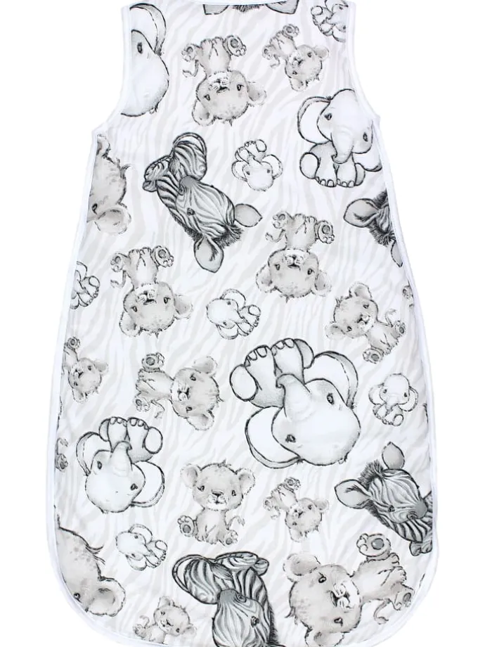 Baby Ganzjahres Schlafsack Wattiert in beige