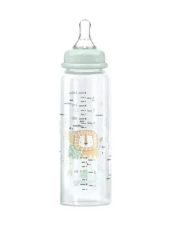 Baby Glasflasche Savanna 240ml in grün