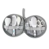 Baby Hygiene Set Reiseetui in grau